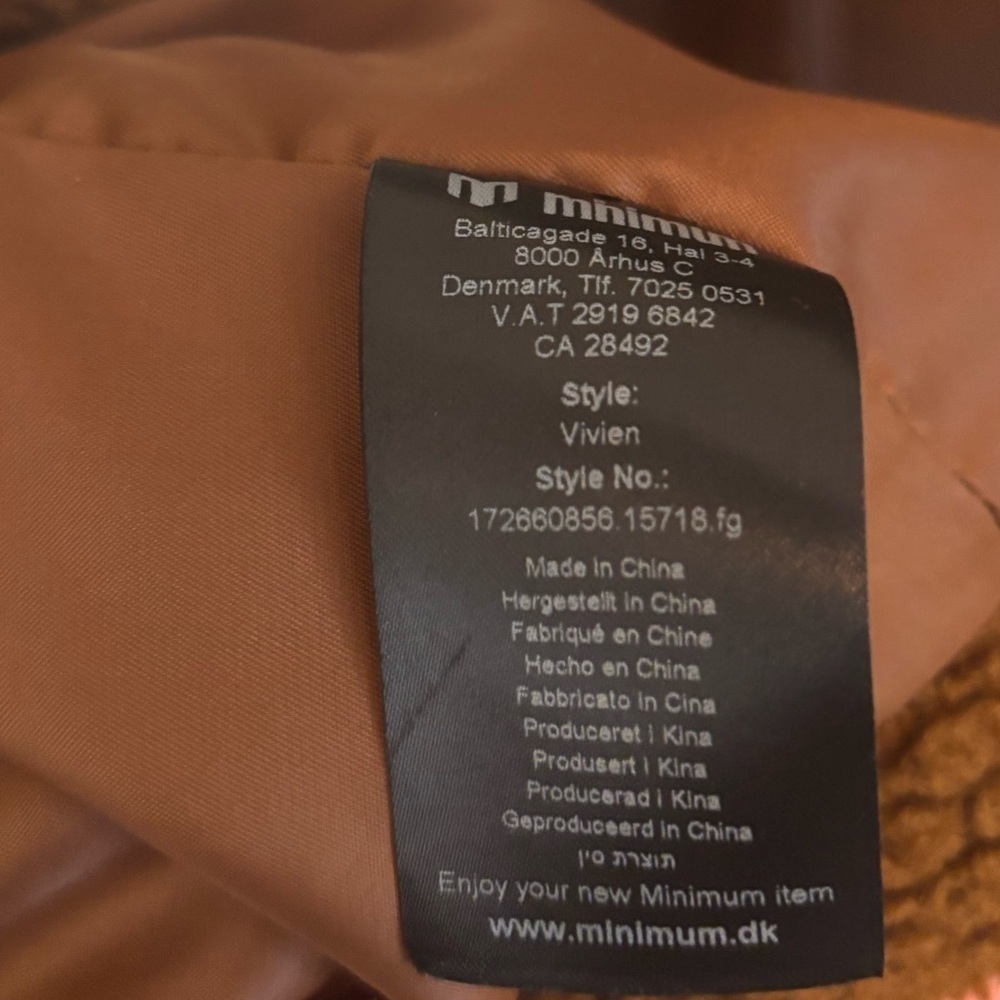 MINIMUM Vivian Teddy Coat - Picture 3 of 7